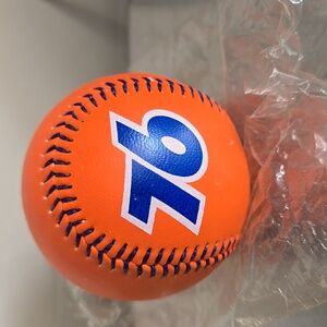 Vintage 76 Unocal Gasoline Orange Logo Promotional Souvenir Baseball NEW